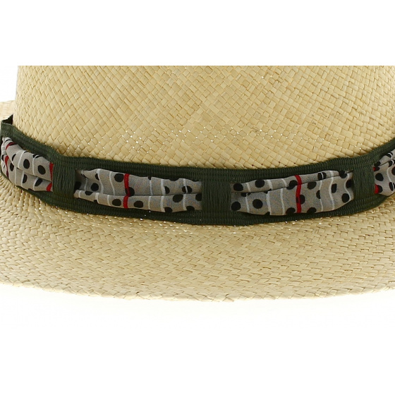 Chapeau Gambler Michele Panama Naturel - Crambes
