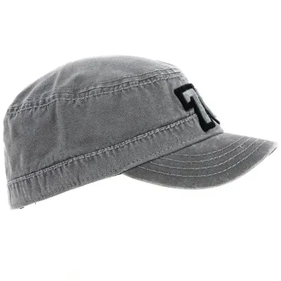 Casquette Militaire 78 Coton Grise - Bugatti Reference : 12624 | Chapellerie Traclet