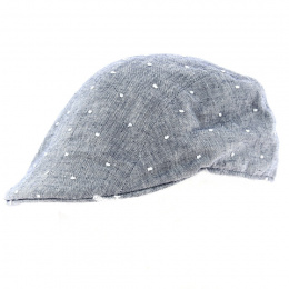 Casquette Bec de canard Été Malden Coton & Lin Bleu - Kangol