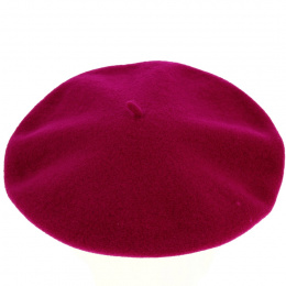 Béret Paris Sangria Laine - Héritage par Laulhère