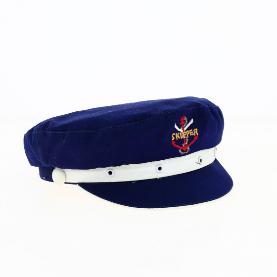 Children's sailor cap in cotton