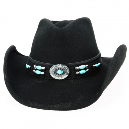 copy of Bullhide Jewel of the West wool cowboy hat