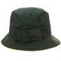 Green/mustard waterproof bucket hat Size 57
