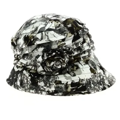 Bob Bob motifs noir/blanc Reference : 12719 | Chapellerie Traclet