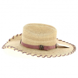 Cowboy Hat Sweet Sensation Pink Straw - Bullhide