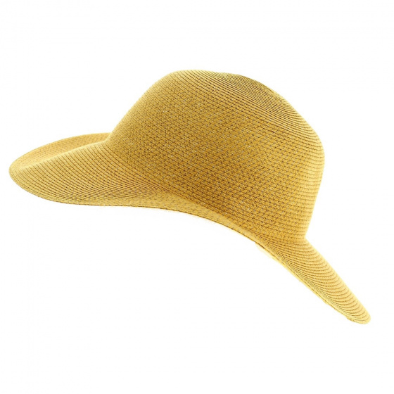 Capeline Eté Léa jaune Miel - Seeberger Capeline Eté Léa jaune Miel - Seeberger