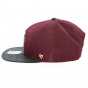 Chicago Blackhawks Bordeaux Manta Strapback Cap - 47 Brand