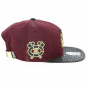 Chicago Blackhawks Burgundy Manta Strapback Cap - 47 Brand