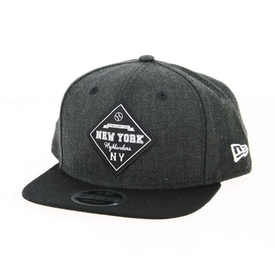 9Fifty Heather Coop Black Snapback Cap - New Era