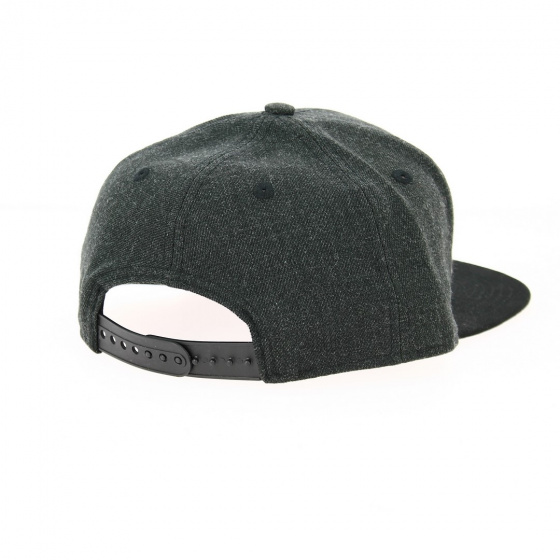 9Fifty Heather Coop Black Snapback Cap - New Era