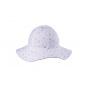 Women's Reversible Wide-Brimmed Hat Edma Linen - MTM