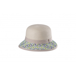 Women's straw cloche hat - MTM