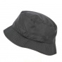Black & Khaki Reversible Bucket Hat - Atlantis