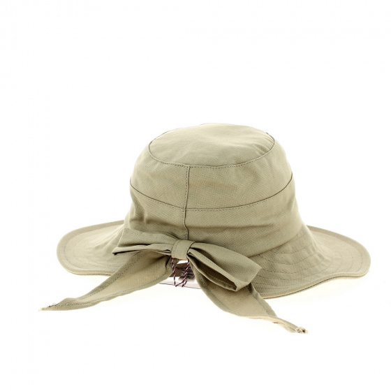 Capeline Mimie Coton Beige - Fléchet Capeline Mimie Coton Beige - Fléchet