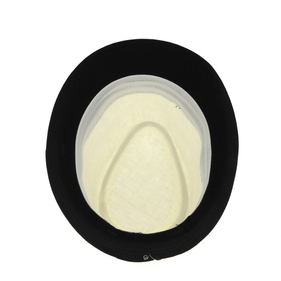 Chapeau Tribly Karl Blanc Papier Paille - Traclet