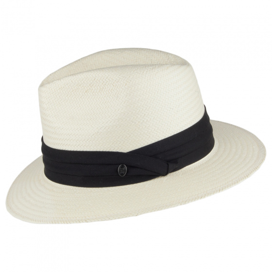 Toyo Straw Safari Hat with Black Band Toyo Straw Safari Hat with Black Band