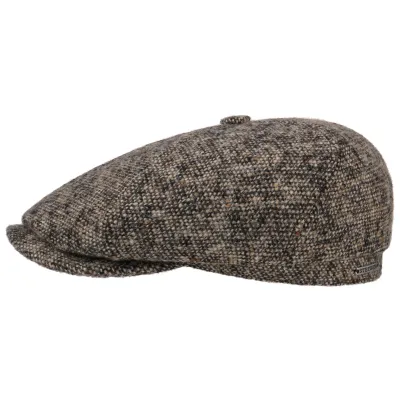 Stetson Brown Wool Brooklyn Cyclone Cap Reference: 12790 | Traclet Hat Shop