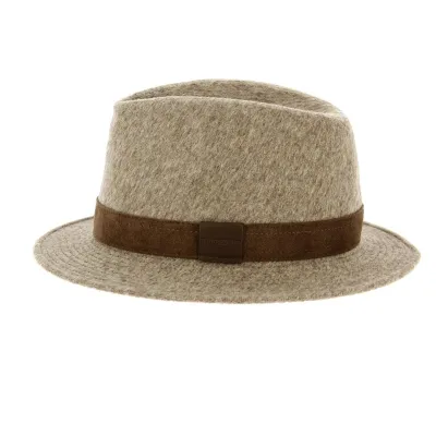 Hamilton Traveller Hat Camel Wool Felt - Broswell Reference: 12798 | Traclet Hat Shop