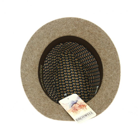 Hamilton Traveller Hat Camel Wool Felt - Broswell