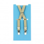 French Fine Plain Suspenders - Smart Paris