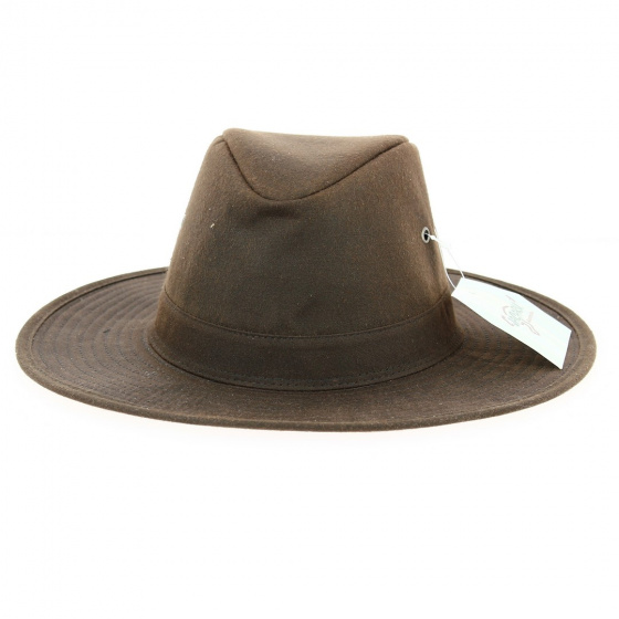 Chapeau Grand Traveller Wrangler Coton Huilé - Jacaru Chapeau Grand Traveller Wrangler Coton Huilé - Jacaru