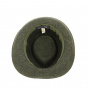 Lysandro Fedora Hat Wool Felt Green - Traclet