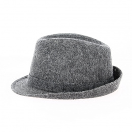 copy of Chapeau Trilby Laine Gris- Traclet