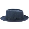 Navy Wool Felt Ulrick Traveller Hat - Traclet Reference: 12815 | Traclet Hatters