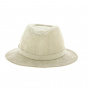 Manto Alcantara Beige Traveller Hat - Traclet