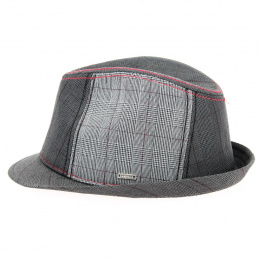 Ripley Wool Felt Trilby Hat Anthracite - Keyone
