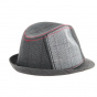 Trilby Ripley Hat Felt Wool Anthracite - Keyone