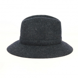 Traveller Hat Dauvé Wide Brim Wool Felt - Traclet