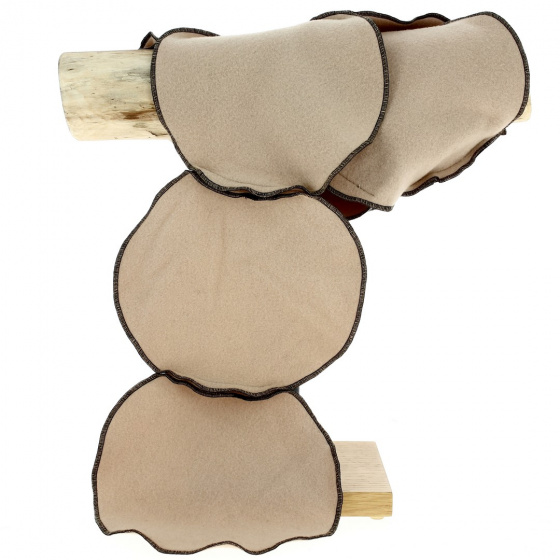 Polyester Fleece Round Scarf - Traclet