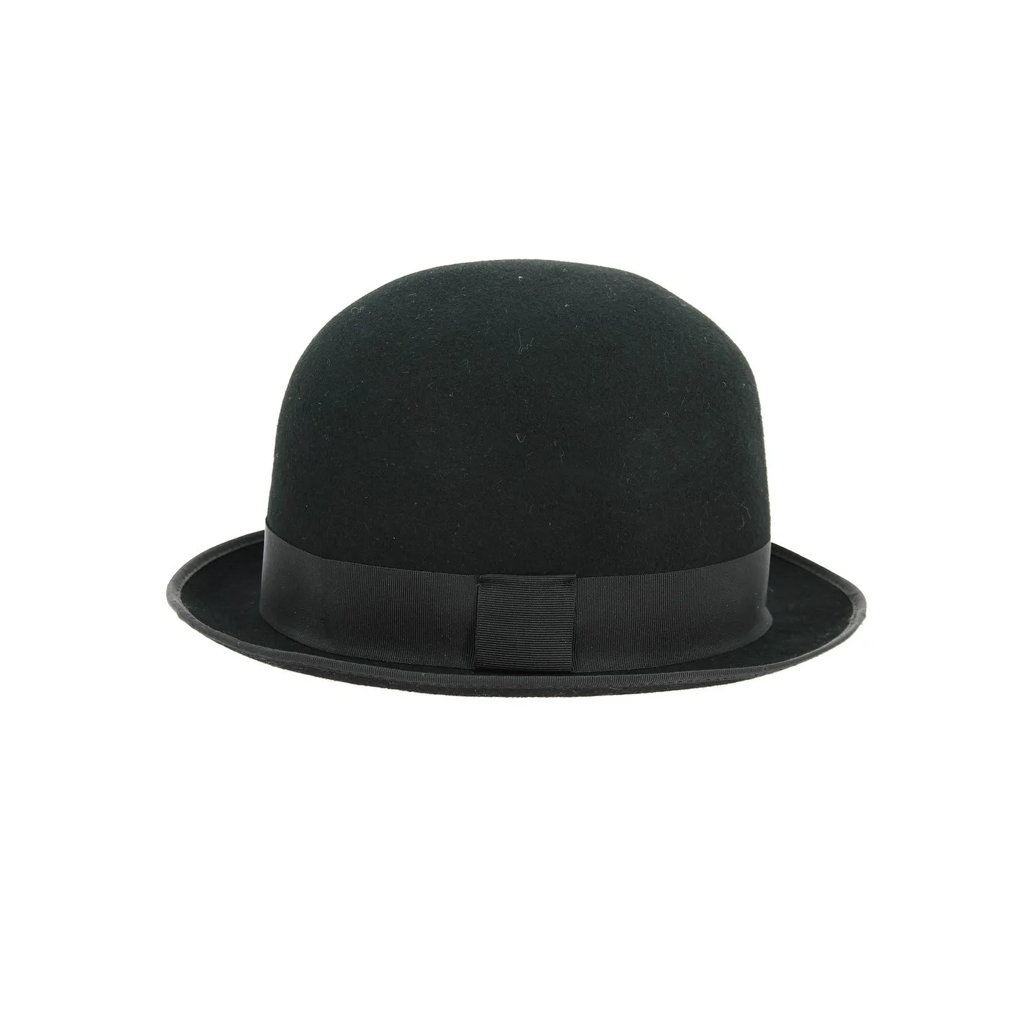 Sorbatti Foldable Bowler Hat Black Wool Felt - Traclet Reference: 12851 | Traclet Hat Shop