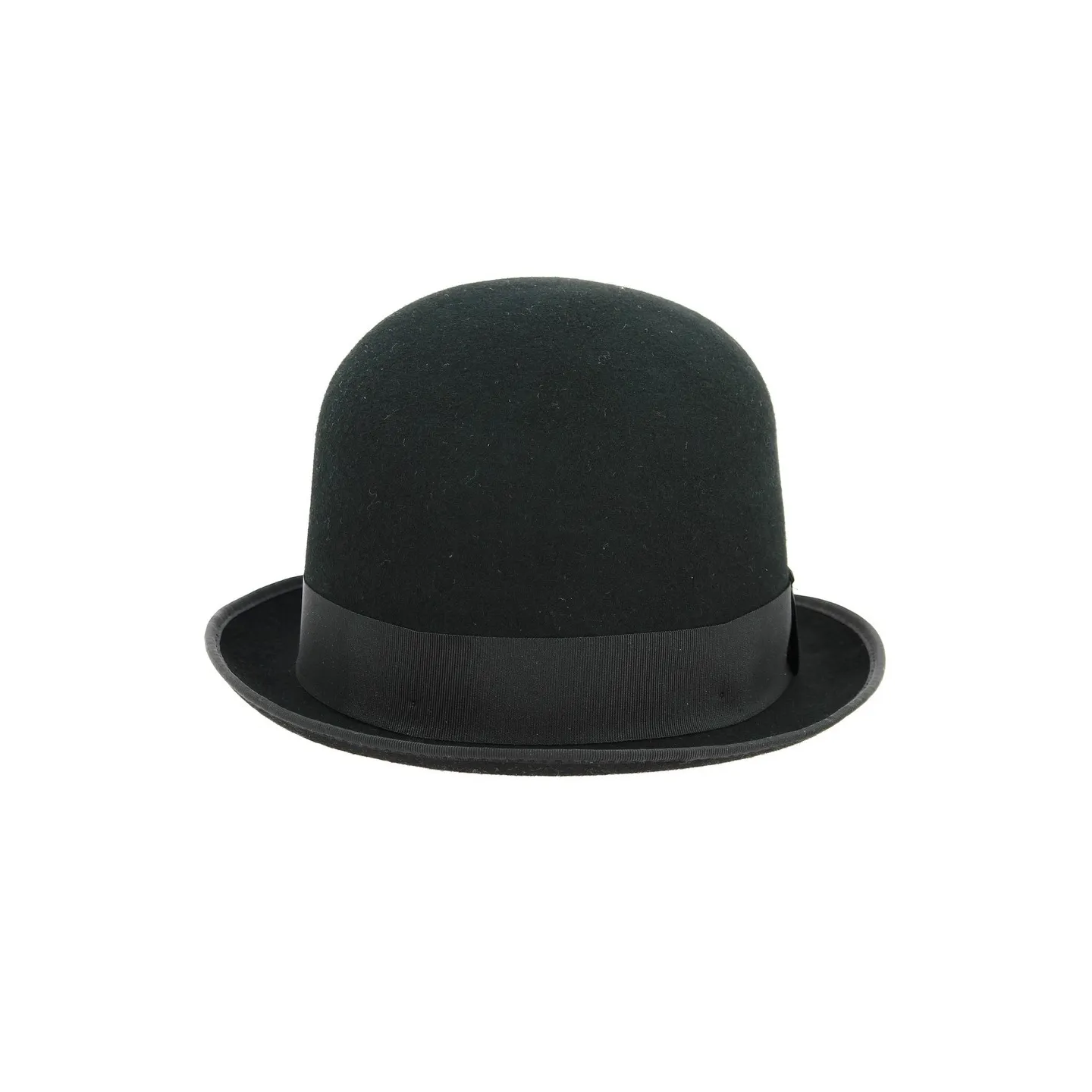 Sorbatti Foldable Bowler Hat Black Wool Felt - Traclet Reference: 12851 | Traclet Hat Shop