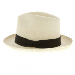 Natural Panama Fedora Hat Olbia - Traclet