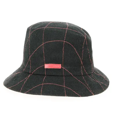 Spider Bucket Hat Red & Black - Kangol Reference: 12877 | Chapellerie Traclet