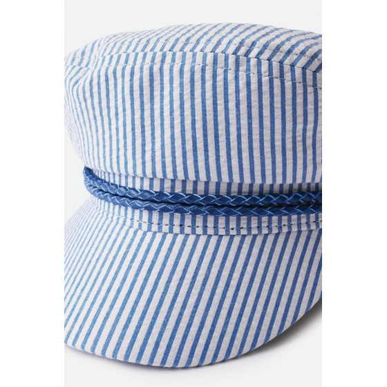 Casquette Marin Ashland Rayures Bleu - Brixton