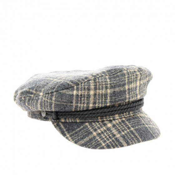Casquette Marin Fiddler Gris/Lion Laine - Brixton Casquette Marin Fiddler Gris/Lion Laine - Brixton