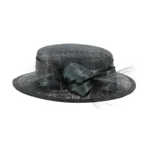Chapeau de Cérémonie Carmen Noir - Traclet Reference : 12926 | Chapellerie Traclet