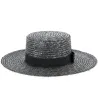 Canotier Apeldoorn Paille Noire - TRACLET Reference : 12931 | Chapellerie Traclet