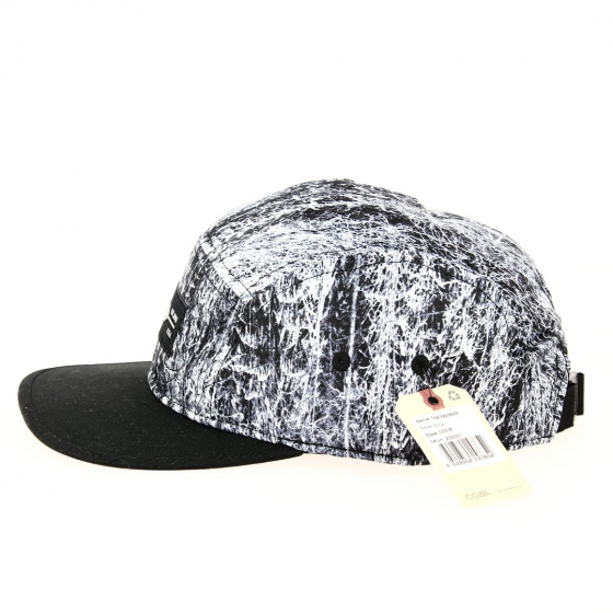 Casquette The Exposure Blanc & Noir - Coal