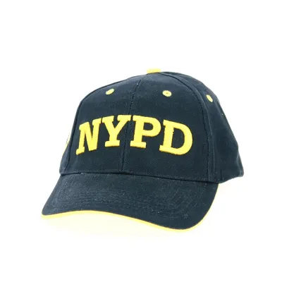 NYPD Navy & Yellow Baseball Cap - Traclet Reference: 12944 | Traclet Hat Shop