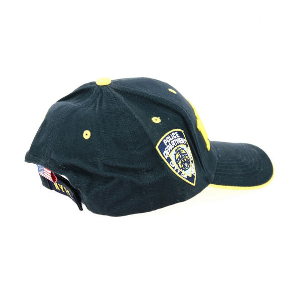 NYPD Navy & Yellow Baseball Cap - Traclet