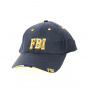 Casquette Baseball Américaine FBI Coton - Traclet