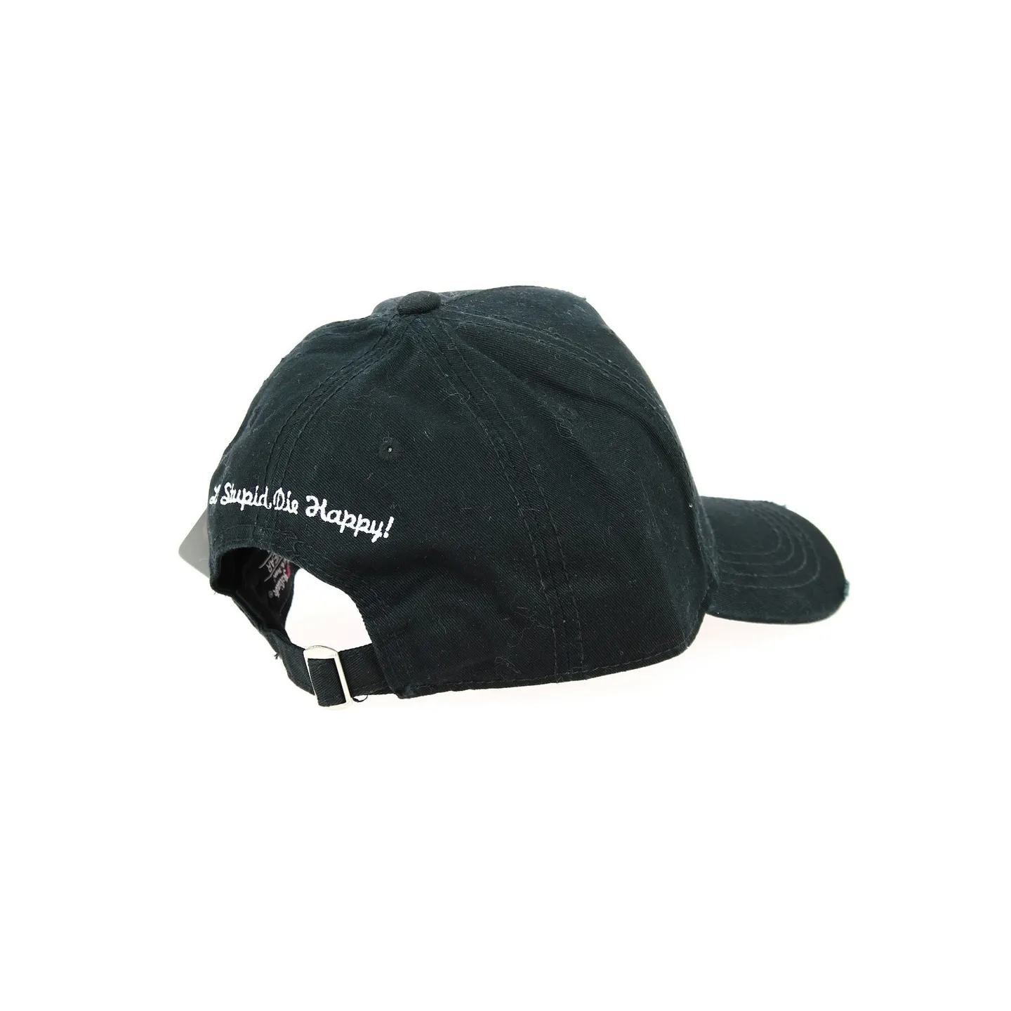 David and Goliath Cotton Black Baseball Cap - Traclet Reference: 12949 | Traclet Hat Shop