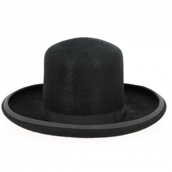 Chapeau Folklorique Brasaurilla Feutre Poil Noir - Traclet Chapeau Folklorique Brasaurilla Feutre Poil Noir - Traclet