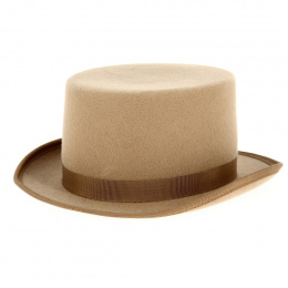 Sahara Wool Felt Top Hat - Traclet