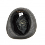 Aged Faux Leather Trilby Hat - Traclet