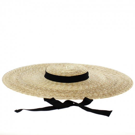 Chapeau Provençal Papini Paille Naturelle - Traclet Chapeau Provençal Papini Paille Naturelle - Traclet